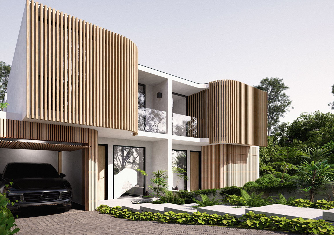 Duplex - Custom building design by residential building designers Sydney